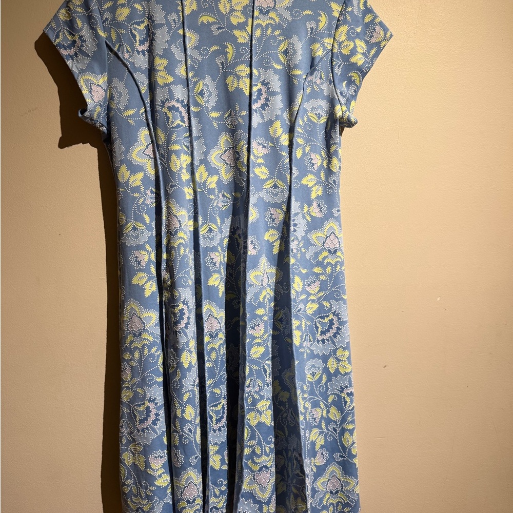 Ruby Rd. Blue and Green Patterned Top - Picture 7 of 9